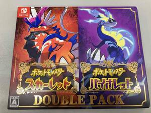 ニンテンドースイッチ ポケットモンスター スカーレット・バイオレット ダブルパック