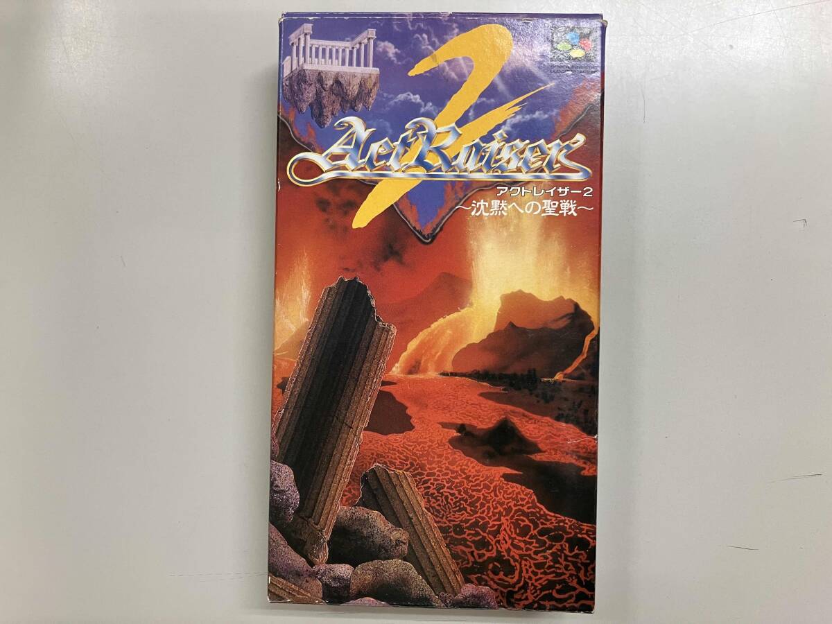 SFCソフト「アクトレイサー2沈黙への聖戦」中古動作品の出品