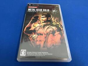 PSP METAL GEAR SOLID ポータブル・オプスプラス