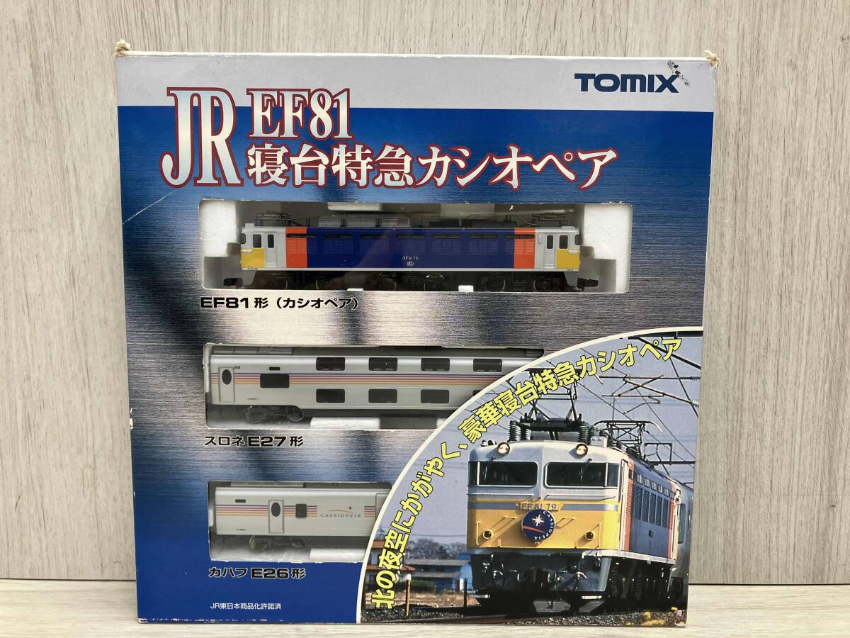 トミックス 92251 EF81寝台特急カシオペア 基本3両セット N