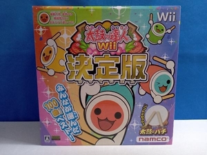 【ジャンク】 Wii 【同梱版】太鼓の達人Wii 決定版