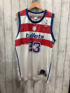 Reebok NBA リーボックエヌビーエー bullets マイケルジョ-ダン ダメ-ジ有 タンクトップ・ノ-スリ-ブ