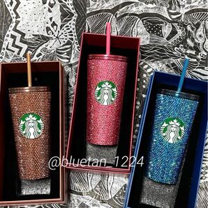 レア 正規品 完売 スターバックス タイ ラインストーン タンブラー STARBUCKS スタバ 日本未発売 アニバーサリー