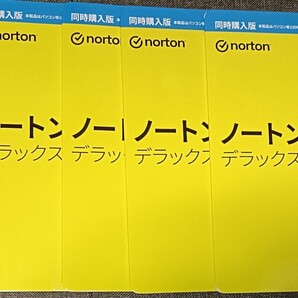 新品未開封 ノートン360デラックス 5冊セット
