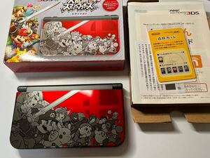 new ニンテンドー3DS LL スマッシュブラザーズ エディション やや訳あり