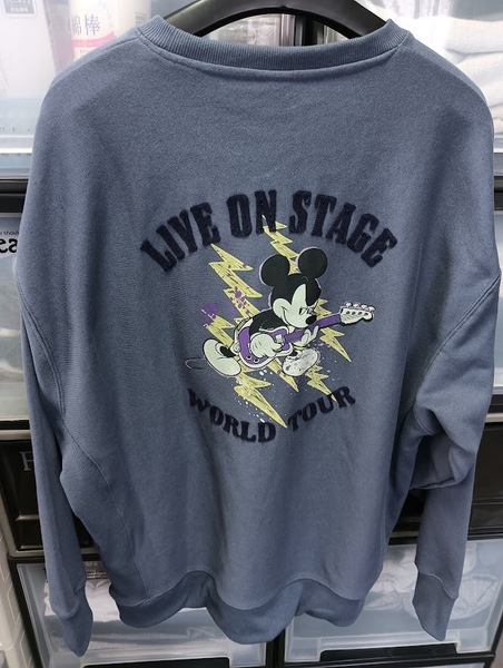 リバースウィーブ仕様★トレーナー★XL(LL)★淡紺★裏毛★中厚★新品未使用品 検)Disney ディズニー ミッキー スウェット