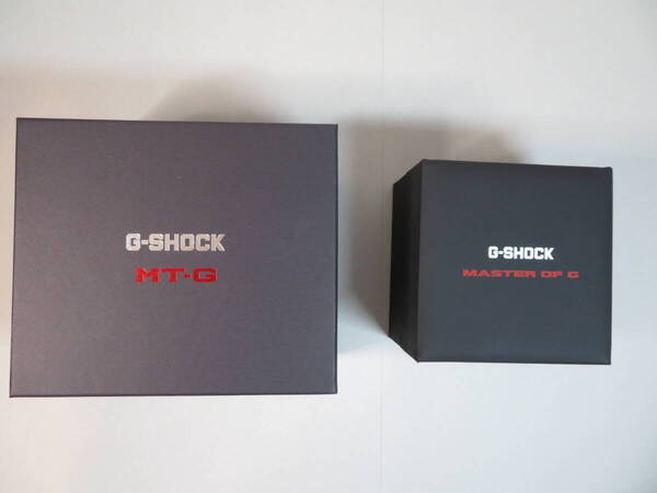 空箱 G-SHOCK MT-G専用化粧箱 master of g 箱のみ 箱だけ 未使用