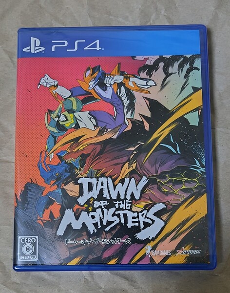 PS4「 Dawn of the Monsters (ドーンオブザモンスターズ)」★新品同様美品