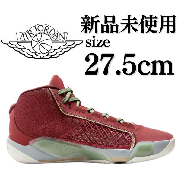 新品未使用 NIKE 27.5cm AIR JORDAN XXXVII LUNA NEW YEAR ナイキ エア ジョーダン 38 ルナ ニューイヤー スニーカー シューズ 箱無し