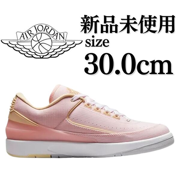 新品未使用 NIKE 30.0cm AIR JORDAN 2 RETRO LOW ナイキ エアジョーダン レトロ AJ2 シアサッカー スニーカー シューズ 箱無し 正規品
