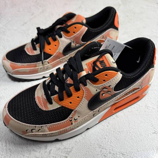 26.5cm 新品未使用 NIKE AIR MAX 90 PRM CAMO PACK ナイキ エアマックス カモ 明細 スニーカー シューズ 人気 定番 箱無し 正規品