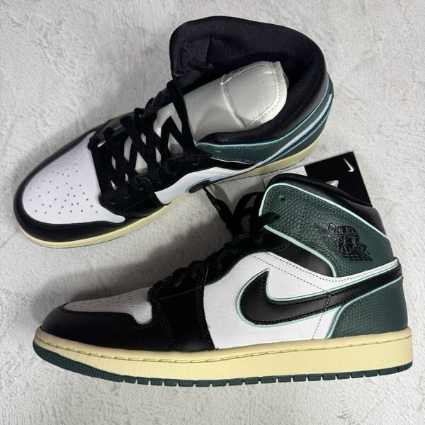 28.5cm 新品未使用 NIKE AIR JORDAN 1 MID SE ナイキ エア ジョーダン ミドル スニーカー シューズ 人気 定番 レザー 箱有り 正規品