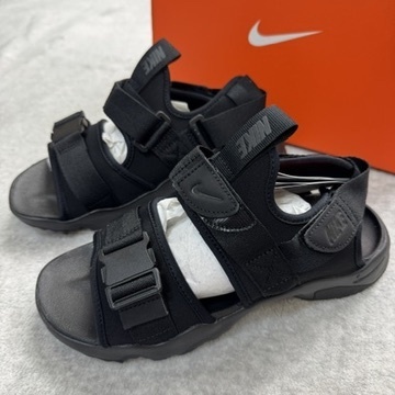 29.0cm 新品未使用 NIKE CANYON SANDAL ナイキ キャニオン サンダル シューズ スニーカー アウトドア 野外 ブラック 黒 箱無し 正規品