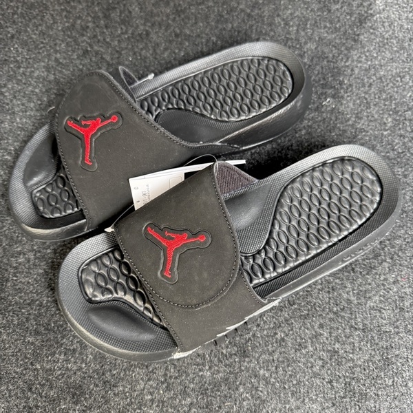 25.0cm 新品未使用 NIKE JORDAN HYDRO 5 RETRO ジョーダン ハイドロ 5 レトロ サンダル ミュール シューズ ブラック 黒 箱無し 正規品