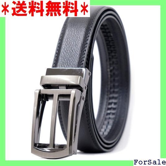 ☆人気商品 BEEL ベール ベルト メンズ 牛革 オートロック式 紳士 穴無し 大きいサイズ ビジネス スーツ カジュアル 36
