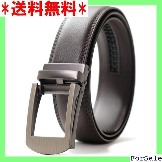 ☆人気商品 BEEL ベール ベルト メンズ 牛革 オートロック式 紳士 穴無し 大きいサイズ ビジネス スーツ カジュアル 88