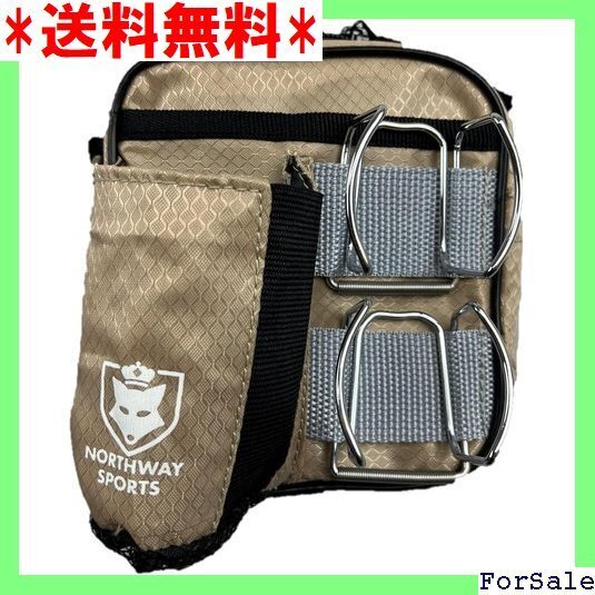 ☆人気商品 ノースウェイスポーツ ポーチ パークゴルフ、グラウンド・ゴルフ ベルトポーチ NSG-121BP BE 138