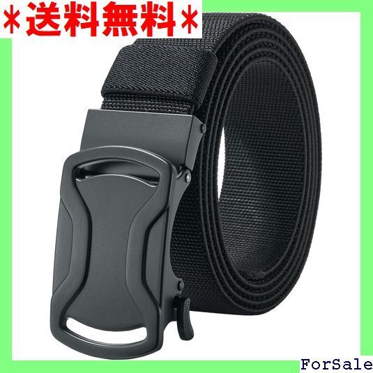 ☆人気商品 LionVII ベルト メンズ 伸縮 - オートロック 34mm長 5cm ウエスト75cm-115cmに最適 167