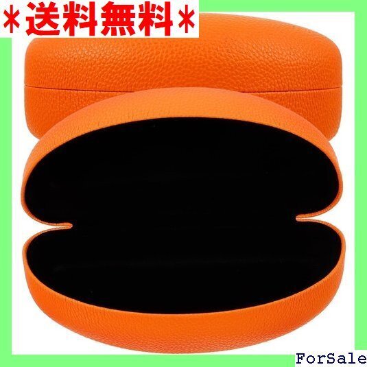☆人気商品 HOLIDYOYO メガネケース サングラスケース 眼 ザー メガ サングラス 収納 ケース 2個入・オレンジ 383