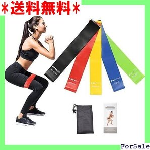 ☆人気商品 トレーニングチューブ 5本セット レジスタンスバンド ス ストレ ヨガ ピラティス 筋力トレーニングの最適 117