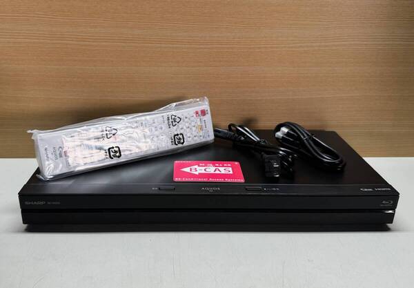 【 安心!整備品 】 SHARP AQUOS 【 BD-NS500 】 500GB/12倍録画/外付けHDD/スカパー/3D再生 【 完動保証 】 2016年式