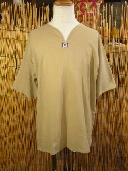 ②新品*男女兼用*薄手*コットン素材*無地*半袖*プルオーバー*2XL