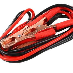 ブースターケーブル 100A 2m 赤 黒 プラス マイナス バッテリー あがり 緊急 チャージ 非常用 日本全国送料無料