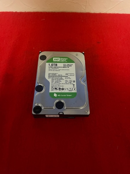 不良返金保証 HDD1TB 3.5インチ SATA 内蔵HDD WD WD10EARX-00N0YB0 (f25)