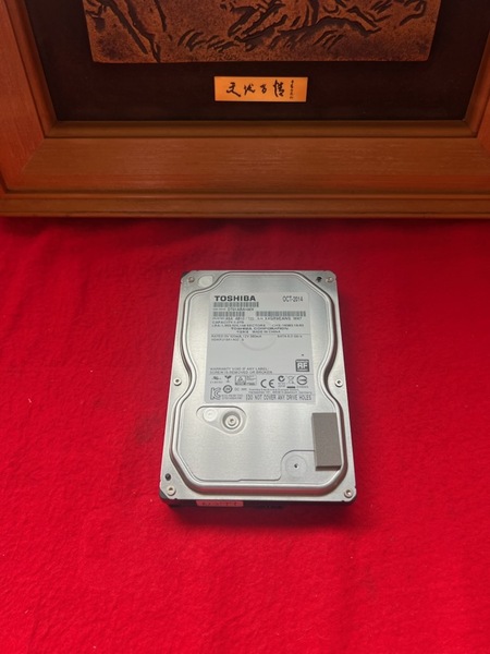 不良返金保証 HDD1TB 3.5インチ SATA 内蔵HDD TOSHIBA DT01ABA100V (N299)