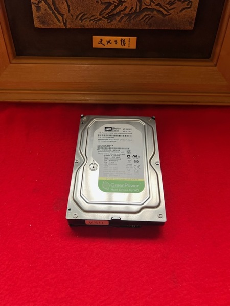 不良返金保証 WDC SATA 3.5インチHDD SATA 1000GB 1TB WD10EURX-98FH1Y0 (n311)