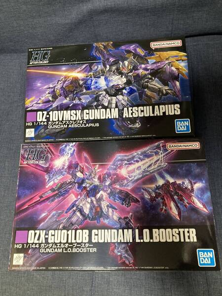 バンダイ HG ガンダム アスクレプオス&エルオーブースター セット プレミアムバンダイ限定