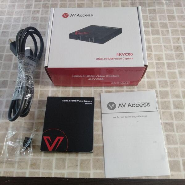 AV Access 4KVC00 HDMI キャプチャーボード USB 3.0