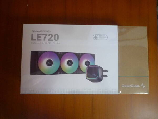 新品 未開封品◆Deepcool LE720 ◆360㎜◆簡易水冷◆LGA1700/1200◆AM5 AM4