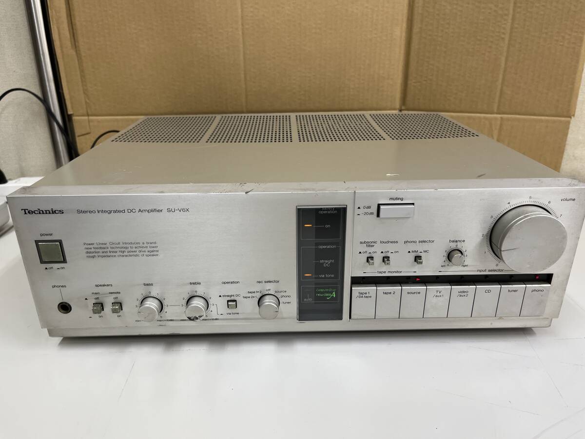 Technics・テクニクス SU－V6X B級オーディオ・ファン