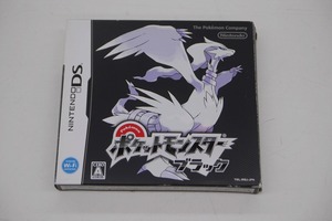 【未使用】 ニンテンドー Nintendo DSソフト ポケットモンスター ブラック 内パッケージ未開封