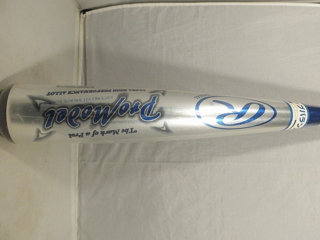 ローリングス ・RAWLINGS ・アシックス 軟式用金属バット・中古
