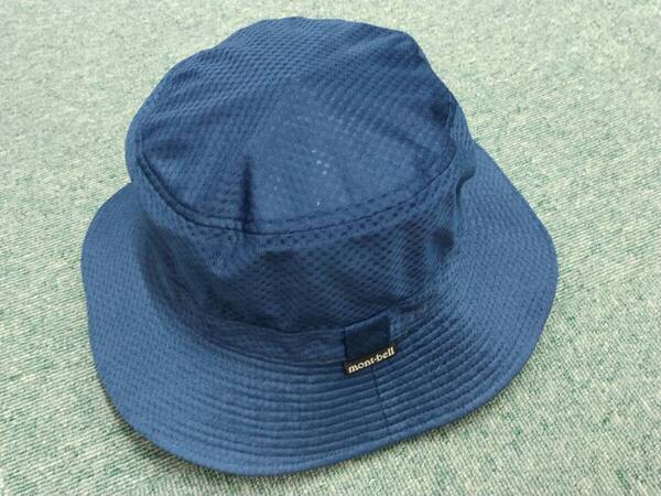 【USED】 mont-bell モンベル ワッフルハット Unisex #1108214 size M(56-58) / ネイビー