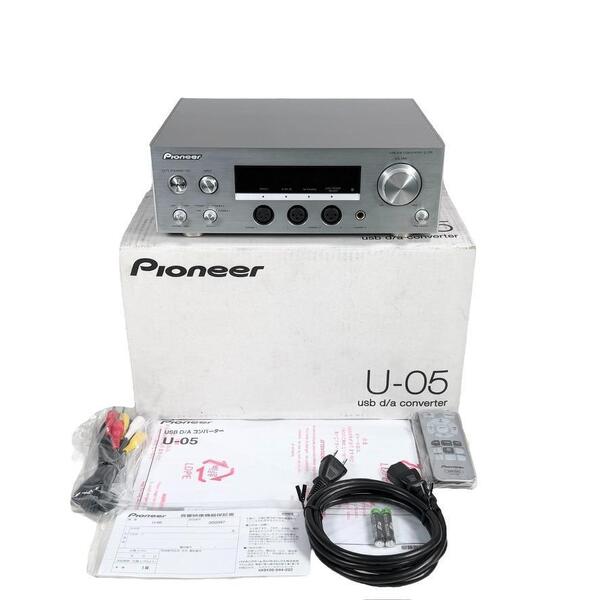 ◆優良美品・元箱付属・動作確認済◆パイオニア USB DAC ヘッドホンアンプ内蔵 U-05