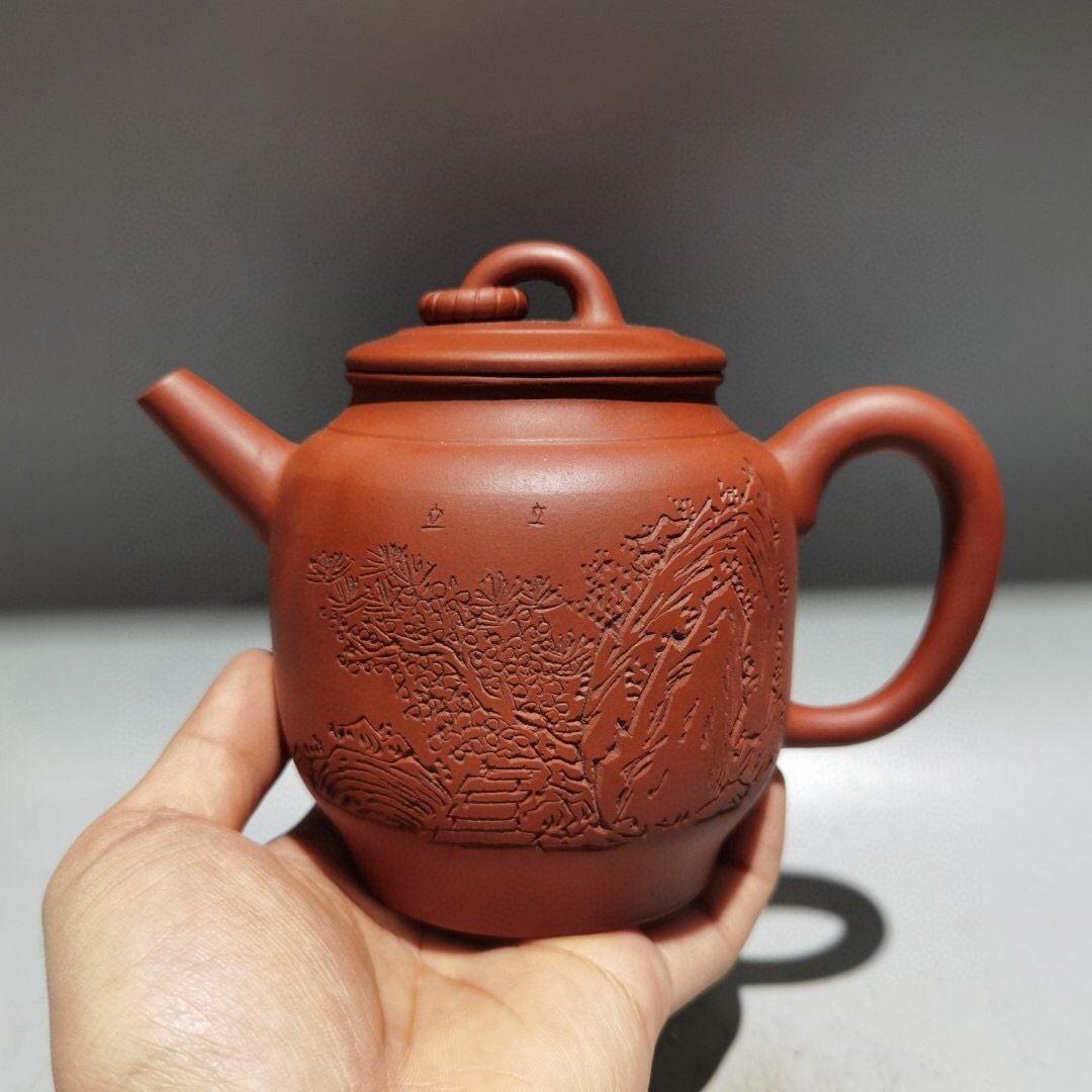 160中国江蘇省宜興出身作家周桂珍の作品 女性陶芸家茶壺作家中国