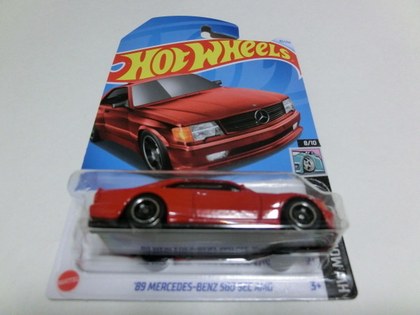 ホットウィール ベーシックカー '89 メルセデス・ベンツ 560 SEC AMG HXP91 新品