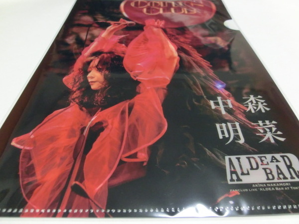 中森明菜 デビュー43周年記念 クリアファイル A4サイズ 新品