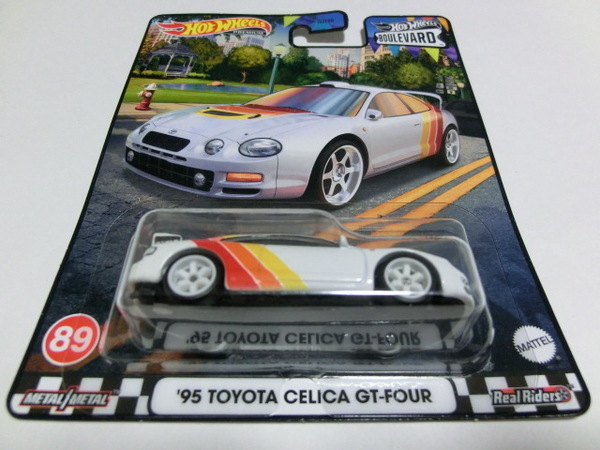 ホットウィール ブールバード '95 トヨタ セリカ GT-FOUR HKF33 新品
