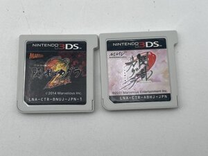 【中古・現状品】任天堂 Nintendo ニンテンドー 3DS ソフト まとめ 閃乱カグラ 真紅 / 少女たちの真影 GA1A-CP-5E98
