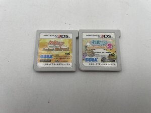【中古・現状品】任天堂 Nintendo ニンテンドー 3DS ソフト まとめ 初音ミク Project Mirai 1 / 2 SEGA GA1A-CP-5E97
