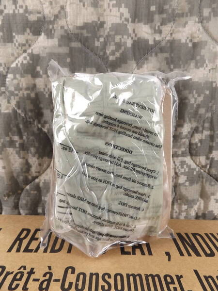 2025年10月検品 MENU-6 MREレーション 米軍 ミリ飯 ミリメシ 戦闘糧食 非常食 備蓄 保存食 防災バッグ 車中泊 サバゲ キャンプ