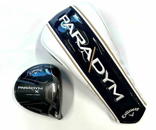 キャロウェイ 日本仕様 PARADYM X パラダイム X 10.5° ドライバー ヘッド・ヘッドカバー付 ELYTE MAVRIK EPIC ROGUE GBB XR 他 互換性あり