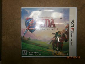 ヨ レアソフト ゼルダの伝説 時のオカリナ 3D (外ケース・説明書・攻略本付き・中古商品) 同梱可能です。