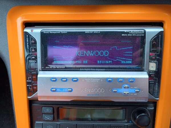 ケンウッド KENWOOD カーオーディオ DVX-77 2DIN