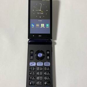 SIMフリー au KYOCERA GRATINA KYF37 ネイビーブラック 本体 白ロム SIMロック解除済み