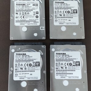 【新品PC取り外し品】TOSHIBA MQ01ABF050,MQ01ACF050 2.5インチ 500GB 4個セット